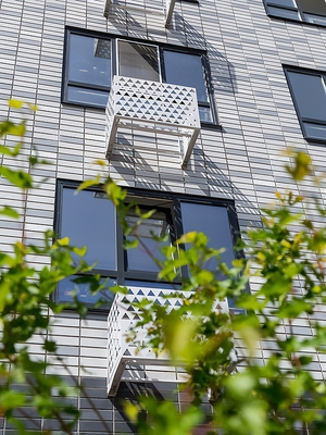 Белые корзины