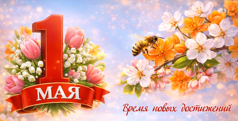 С Первомаем